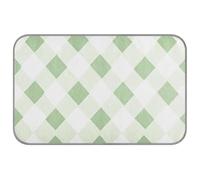 aidingzhi Rhomboid Cat Bed Eucalyptus Cooling Mat Summer Cooling Mat for Dogs and Rabbits, Washable 60x98cm, White