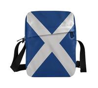 aidingzhi Scotland Flag Scottish National Blue messenger bags men's shoulder bag Shoulder Handbags Adjustable Strap for Travel Shopping