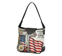 aidingzhi Shoulder Bag Womens Purses Trendy Tote Bag with Removable Straps for Nurse Travel Work God Shed His graces on Thee