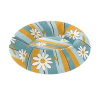 aidingzhi Simple Daisy Minimalist Pet Cat Beds Removable & Washable Cat Pillow Bed for Extra Small Size Pets Sleeping M