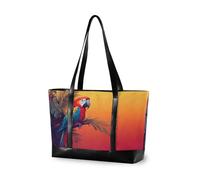 aidingzhi Stylized Tropical Macaw in F classy computer bags for women with zipper bag for work for nurses with lunch