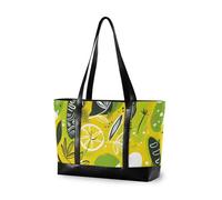 aidingzhi Summer Cute Doodle Drawings Fantasy Lime fashion 14inch laptop bag with zipper work totes for travel with