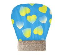 aidingzhi Teal Gradient Valentine Love Cat Bed Bag for Indoor Puppy and Cats Kittens Tunnel Pet Hideaway Winter Cozy Self-Warming