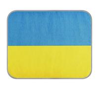 aidingzhi Ukraine Flag Blue Yellow Ukrainian National Summer Cooling mat for Dogs Cooling cat Blankets for Pig Outdoors Waterproof 22×27.6in