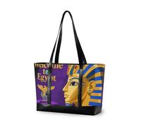 aidingzhi Welcome To Egypt Scenery Culture professional laptop shoulder bag with zipper book tote for ladies with lunch