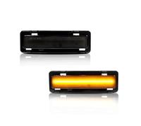 AIDLMBG 2Pcs LED Front Side Marker Lamp Light OEM For Chevy For Camaro 1985 1986 1987 1988 1989 1990 1991 1992 Car Taillight(Smoked Lens Amber)