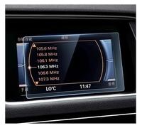 AIDLMBG GPS Navi Protective Film Tempered Glass For A4 B8 For A5 8T 2008-2016 Car Navigation Screen Protector Display Film LCD Protective Sticker Anti Scratch(6.5 inch 141X77mm)
