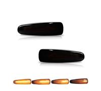 AIDLMBG LED Dynamic Turn Signal Side Marker Sequential Light For Lancer Evolution Evo X Car Taillight(Smoked Lens)