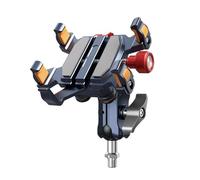 AIDLMBG Universal Phone Holder For Motorcycle Accessories 2025 Alloy Shock Absorption Motorbike Navigation Holder GPS Navigation Bracket(4)