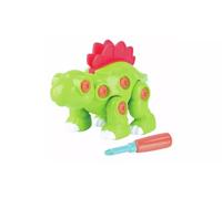 AIDNI Build Your Own Dino Set Stegosaurus with Screwdriver