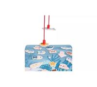 AIDNI Wooden Under the Sea Magnetic Fishing Game, Educational Ocean Animals Toy Set