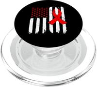 AIDS American Flag Hope USA United States PopSockets PopGrip for MagSafe