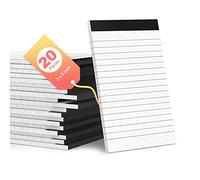 Aidunmis Mini Notepad Small Notepads Lined Refill Pads Pack of 20 3 x 5 Inches