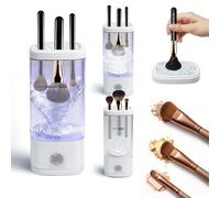 AiDwell Electric Makeup Brush Cleaner Machine 7000 RPM Automatic Cleaner Automatic Makeup Brush Cleaner for 4-5 Brushes at a Time Deep Cleans Makeup Brushes and Sponges As a Christmas giftf