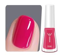 Aieenjor Dragon Fruit Color Nail Polish, Red Nail Polish, 10 ml Long-Lasting Nail varnish for DIY Nail Art Manicure