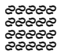aieibuy Bicycles Brake Cable Clips S-Hook Clip for Road Mountain Bike Bicycles Brake Cable S Style Clips Buckle Lines Line Clip