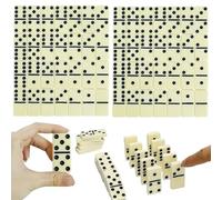 aieieii 2 Dominoes Set, Vintage Classic Dominos Set Game