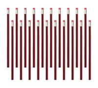 aieieii 20 Pcs 2B Pencils with Rubbers on the End Easy to Use,Back to School Supplies Pencil with Rubber,for School and Teacher Supplies Writing Drawing and Sketching's Writing Pencils Bulk