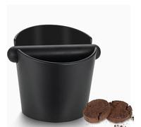 Aieino Small Coffee Knock Box 700ml Espresso Grounds Bin Removable Bar | Non-Slip Base, Robust Plastic, Coffee Grounds Container, for Home, Office, Apartment, Coffee Lovers Friends Colleagues Gift