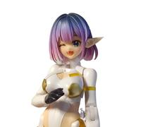 AIEK JN-3 1/12 Machine Musume Armored Girl Figure, Doll Head, Handmade, Painted, Cute, Compatible with Kotobukiya Body