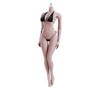 AIEK S04B Super Flexible, Seamless, For 1/6 Figures, Hunting Bodies, Breast Magic Kai, Female Body, Body Makeup, 2 Hole Details, No Pubic Hair, Compatible with TBLeague
