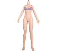 AIEK S34A Super Flexible, Seamless, For 1/6 Figures, Hunting Bodies, Breast Magic Kai, Female Body, Body Makeup, 2 Hole Details, No Pubic Hair, Compatible with TBLeague