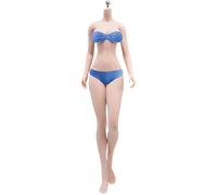 AIEK S50A Super Flexible, Seamless, For 1/6 Figures, Hunting Bodies, Breast Magic Kai, Female Body, Body Makeup, 2 Hole Details, No Pubic Hair, Compatible with TBLeague