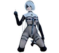 AIEK S52A Super Flexible, Seamless, For 1/6 Figures, Magic Kai, 2B, Breasts, Body Makeup, Top and Bottom Detail, Compatible with TBLeague