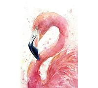 AiEllen Digital Number Diamond Painting, Art Craft Embroidery Home Wall Decoration, Full Drill Flamingo£¨16X12 inches£ ¡