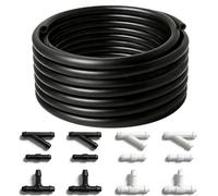 Aienxn Windshield Washer Hose Kit - 4 Meter Washer Fluid Hose & 12PCS Hose Connectors, Suitable for Most Car Windshield Washer for Connecting Car Water Pumps and Nozzles Q-113