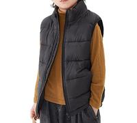 AIEOE Boys Girls Winter Puffer Vest Kids Lightweight Sleeveless Jacket Black 11-12 Years