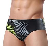 AIEOE Men's Quick Drying Professional Swimming Brief Soft Breathable Swimming Brief for Beach Surfing