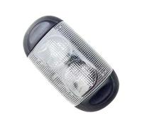 AIERDEYP Car Roof Reading Light Compatible With Jeep Wrangler 2010-2018 Transparent Cover White Interior Reading Front Dome Light 1QN65DX9AB