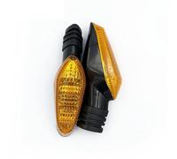 AIERDEYP Turn Signal Indicator Compatible With Ducati MONSTER 695 696 796 1100/S/EVO Streetfighter 848/1099 S Motorcycle Front/Rear(Amber)