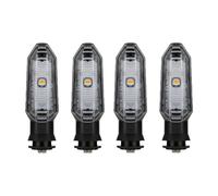 AIERDEYP Turn Signal Indicator Compatible With Honda CB500X CB400X CB500F CB400F CBR400R CBR500R Blinker Lamp Moto Turn Signal Indicator Light(4 PCS Clear)