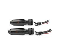 AIERDEYP Turn Signal Indicator Compatible With Honda For CB500X CB500F CBR500R MSX 125 Grom CRF250L CRF300L CBR CB 650F NC750 Motorcycle Flasher Flashing Turn Signal Light(Dark Grey)