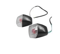 AIERDEYP Turn Signal Indicator Compatible With Honda VFR400 NC30 RVF400 NC35 CBR250 MC22 CBR400 NC29 NSR250 MC18 MC21 Motorcycle Front Rear Turn Signal Light Lamp(Clear)