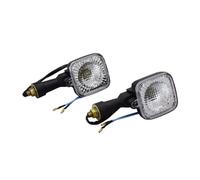 AIERDEYP Turn Signal Indicator For Hon┐da For CG125 Motorcycle Turn Signal Lights Flashing Blinker Moto Tail Lights Signal Lamp Indicator Lamp(White 2PCS)