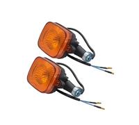 AIERDEYP Turn Signal Indicator For Hon┐da For CG125 Motorcycle Turn Signal Lights Flashing Blinker Moto Tail Lights Signal Lamp Indicator Lamp(Short shank 2PCS)