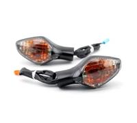 AIERDEYP Turn Signal Indicator For Hon┐da For CRF250L MSX 125 Grom Rebel 300 500 CMX300 500 Rear Turn Signal Lights Motorcycle Indicator Blinker Light(Smoke)