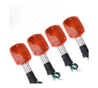 AIERDEYP Turn Signal Indicator For Hon┐da For Shadow VTX Steed Rebel Magna 250 400 750 VT400 VT750 VT1100 VLX600 VTX1800 Motorcycle Turn Signal Lights Blinker(4pcs)