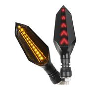 AIERDEYP Turn Signal Indicator For Suzu&ki For V-Strom DL 1000 650 GSF GSX GSF 650 750 1200 GSR600 GSF600 Bandit 12V Motorcycle Turn Signal Light Blinker Lights(1 pair yellow red)