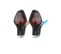 AIERDEYP Turn Signal Indicator Front Motorcycle Turn Signal Light For Honda For CBR650F For CB650F For CBR500R For CB500F CB500X CBR400R CB400F CB400X(2pcs Smoke)