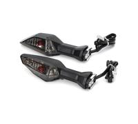 AIERDEYP Turn Signal Indicator Motorcycle 2Wires 180mm Or 550mm Turn Signal Light Indicator For Kawasaki For NINJA 400 For Z1000 R SX For Z650 For Z900(Long cable smoke)