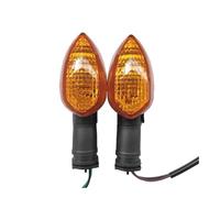 AIERDEYP Turn Signal Indicator Motorcycle Blinker Lamp Turn Signal For Kawasaki For XJR1300 For XSR 155 700 For XTZ250 YBR125/250 WR250R/X V-Max 1700 XJ6(Amber)