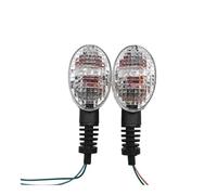AIERDEYP Turn Signal Indicator Motorcycle Turn Signal Indicator Blinker Light For Triumph For Street Twin Scrambler 900 2016-2024(Clear)