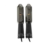 AIERDEYP Turn Signal Indicator Motorcycle Turn Signal Indicator Flashing Light For Kawasaki For NINJA 250 300 For Z750 For Z1000 Z H2 ER6N(1 Pair-Smoked)
