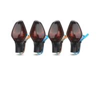 AIERDEYP Turn Signal Indicator Motorcycle Turn Signal Indicator Light For Honda For CBR400R For CBR500R For CBR650F For CB400F CB400X CB500F CB500X CB650F(4pcs Smoke)