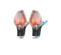 AIERDEYP Turn Signal Indicator Motorcycle Turn Signal Indicator Light For Honda For CBR400R For CBR500R For CBR650F For CB400F CB400X CB500F CB500X CB650F(2pcs Clear)