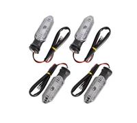AIERDEYP Turn Signal Indicator Motorcycle Turn Signal Light For Honda For CB500X For CB500F For CBR 600RR 650F For CB650F CRF250L CRF300L NC 700 8MM(4pcs Clear)